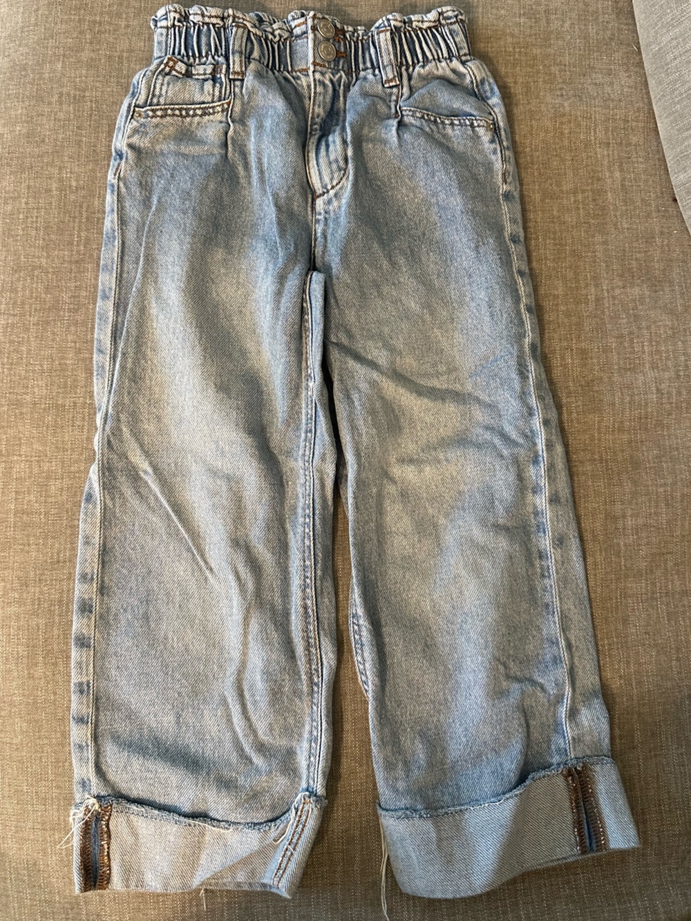 Zara kids jeans on elastic waist